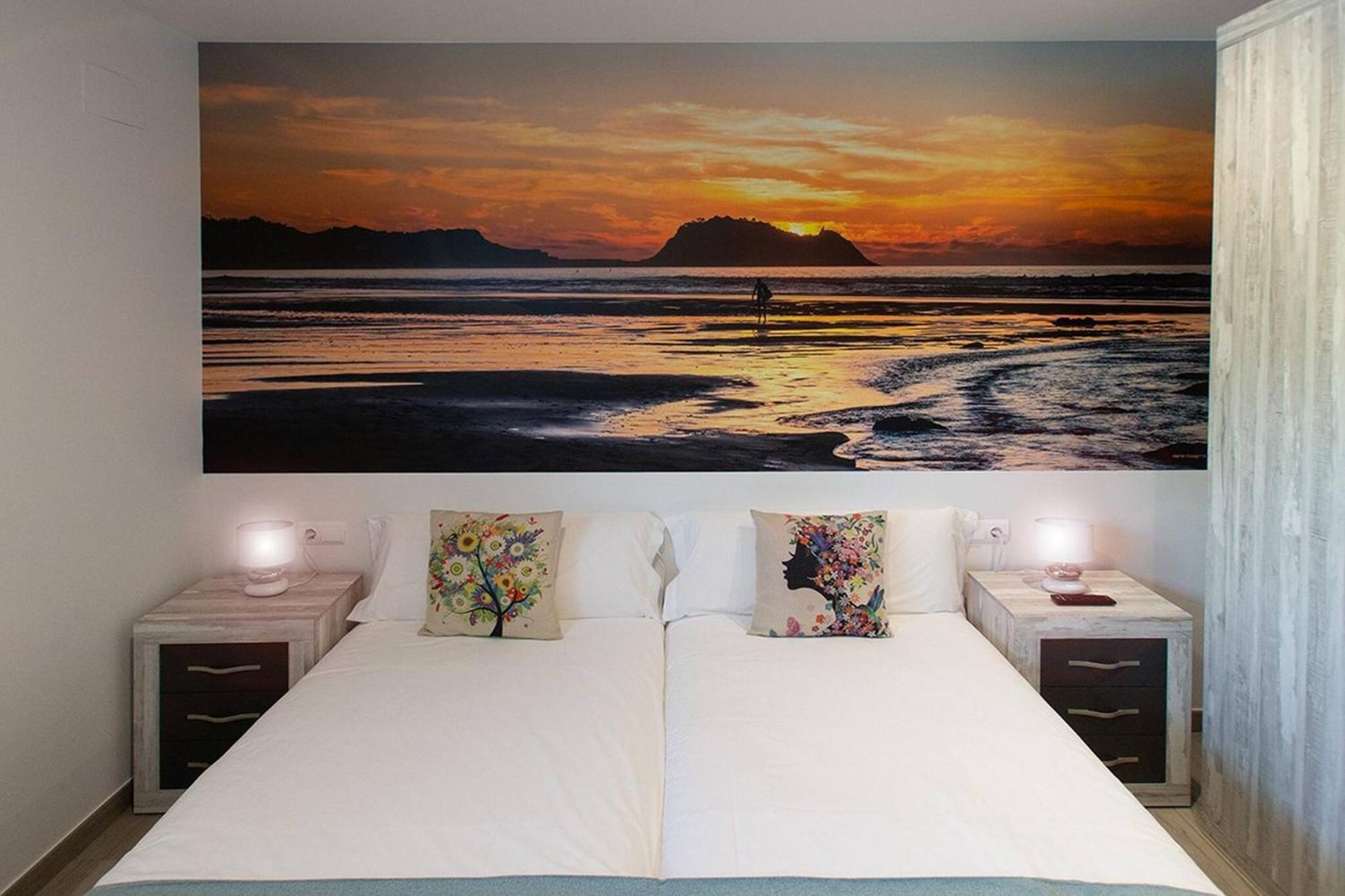 Apartamentos Lurralde Zarautz Bagian luar foto