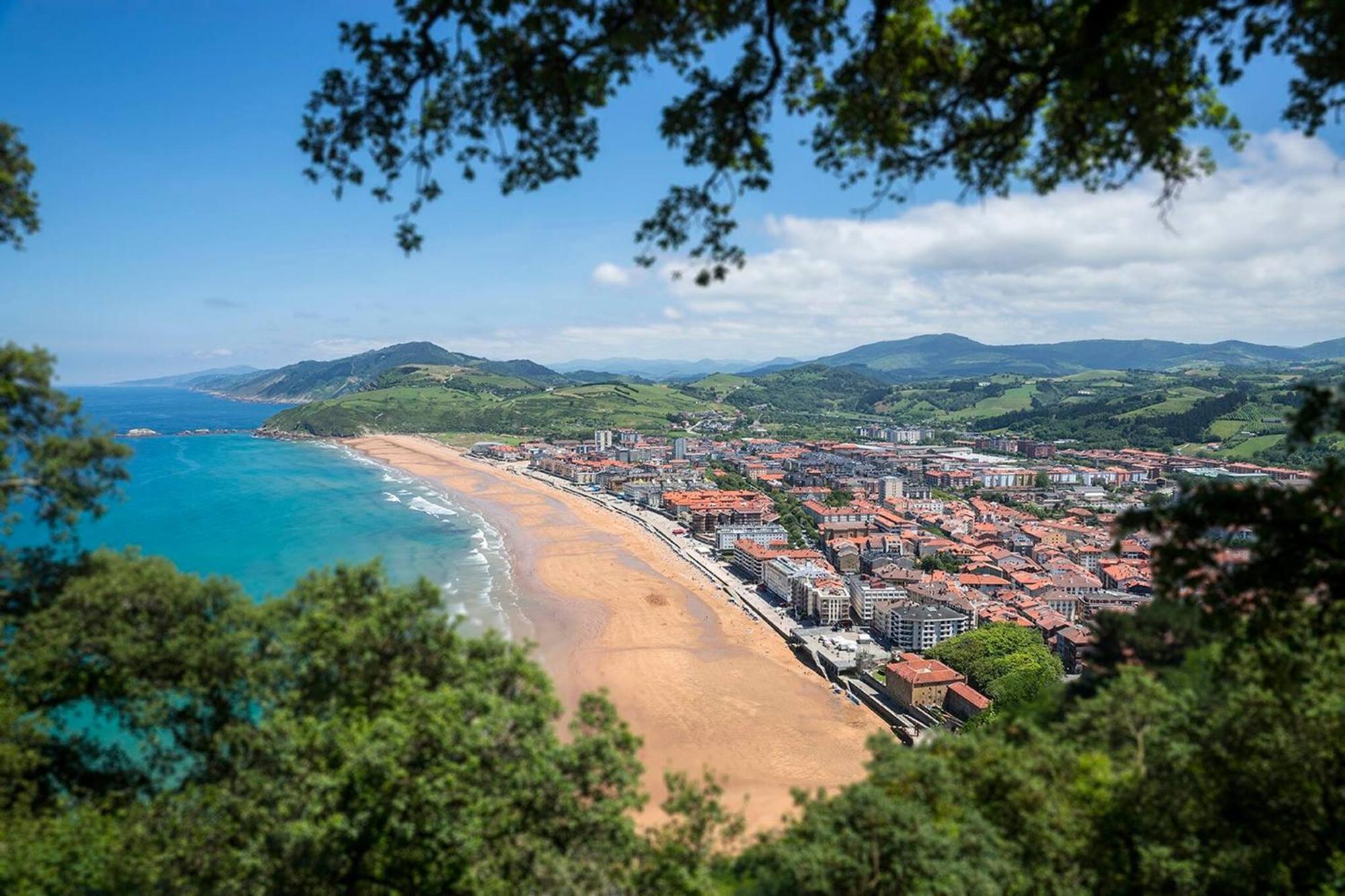 Apartamentos Lurralde Zarautz Bagian luar foto
