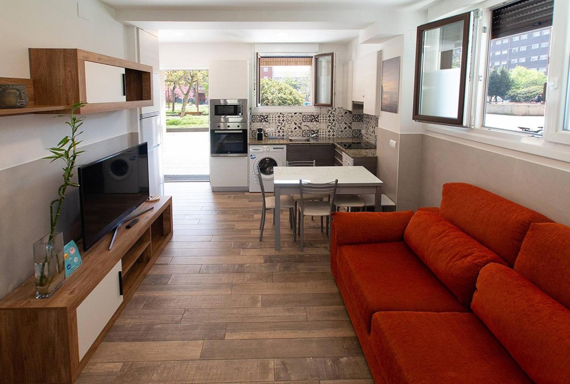 Apartamentos Lurralde Zarautz Bagian luar foto